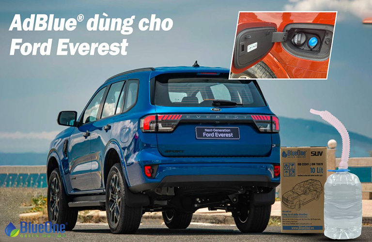 AdBlue dùng cho Ford Everest