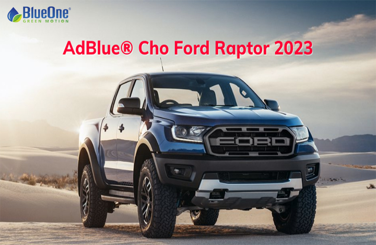 What type of AdBlue does the 2023 Ford Raptor use?