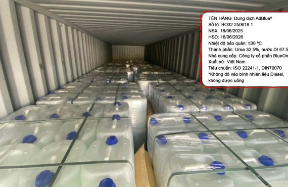 Dung dịch AdBlue để được bao lâu