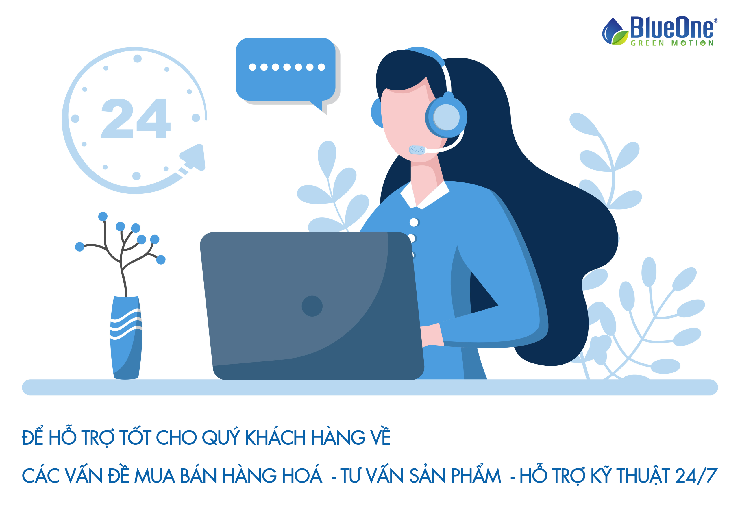 Liên hệ với chúng tôi - BlueOne